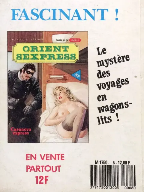 Verso de l'album Histoires sanglantes Tome 8 Coraux de sang
