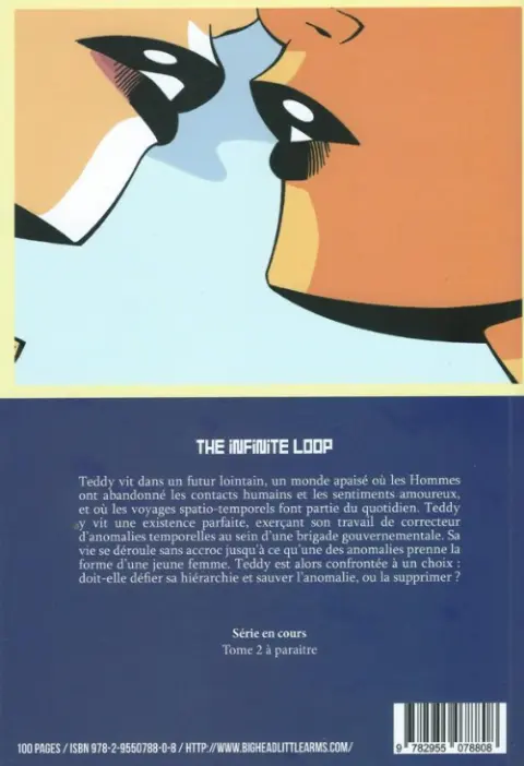 Verso de l'album The Infinite loop Tome 1