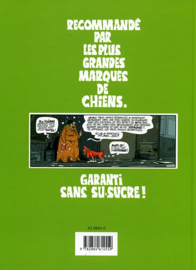 Verso de l'album Klébar le chien Tome 2 Le retour