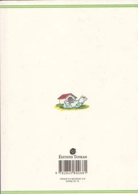 Verso de l'album Maison Ikkoku 9