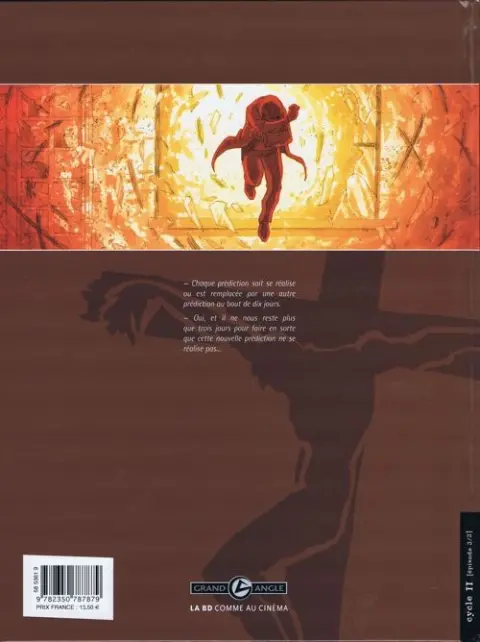 Verso de l'album Le Messager Tome 6 La dernière prédiction