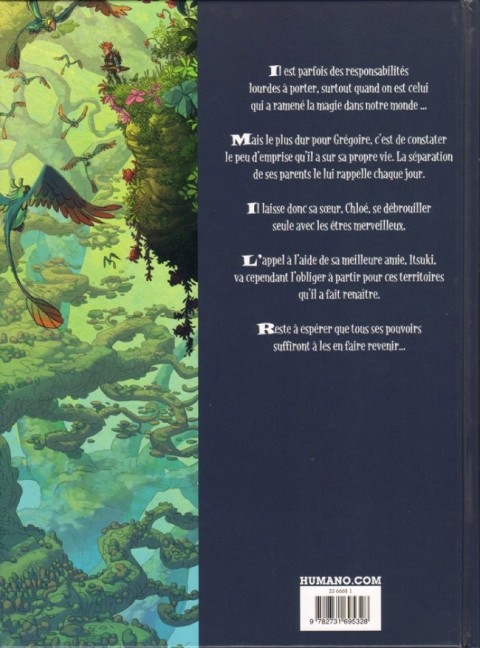 Verso de l'album Les Mondes cachés Tome 1 L'Arbre-Forêt