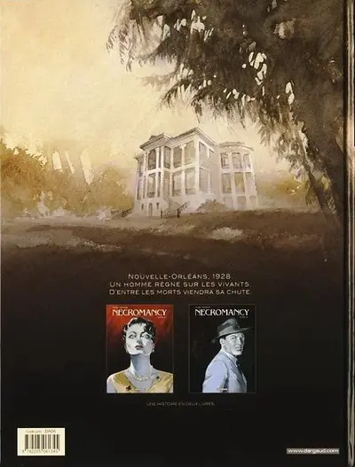 Verso de l'album Necromancy Tome 2 Livre 2