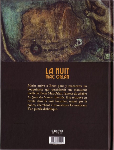 Verso de l'album La Nuit Mac Orlan