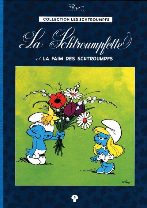 Couverture de l'album Les Schtroumpfs La collection Tome 3 La Schtroumpfette