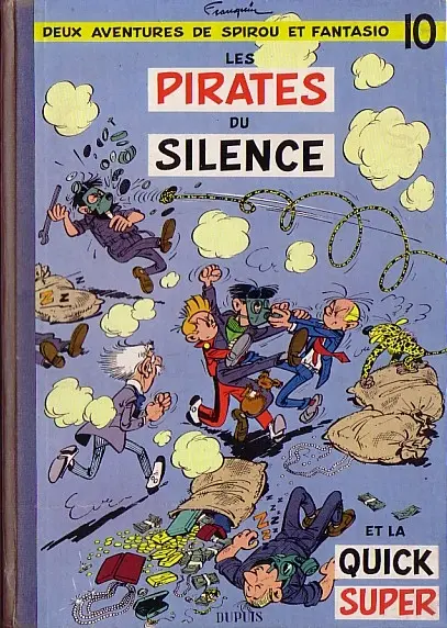 Spirou et Fantasio Tome 10 Les pirates du silence