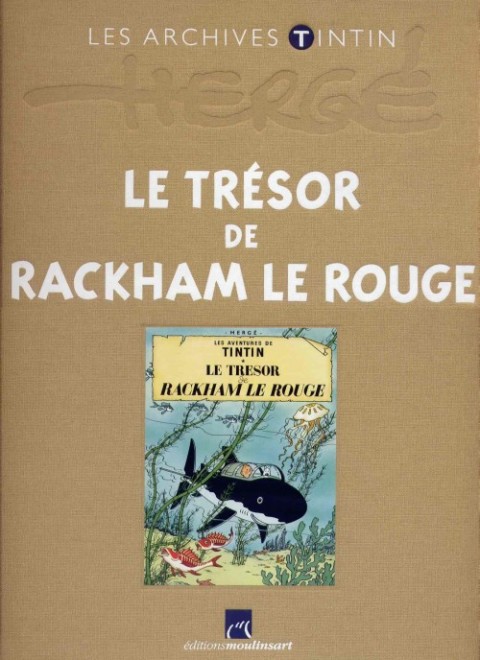 Couverture de l'album Les archives Tintin Tome 6 Le Trésor de Rackham Le Rouge
