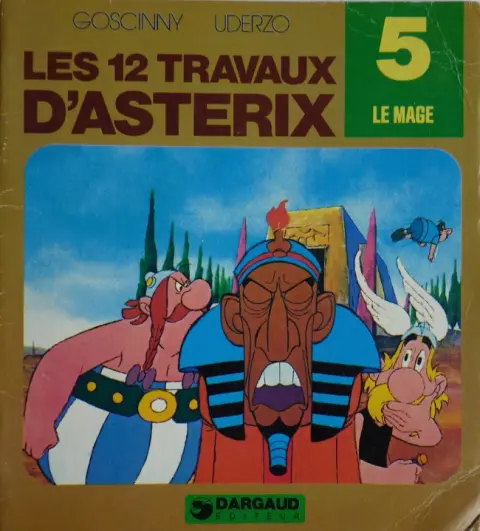 Les 12 travaux d'Astérix Tome 5 Le mage