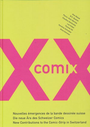 Couverture de l'album XXe comix Nouvelles émergences de la bande dessinée suisse