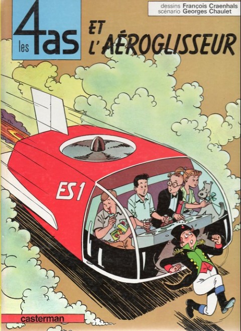 Couverture de l'album Les 4 as Tome 2 Les 4 as et l'aéroglisseur