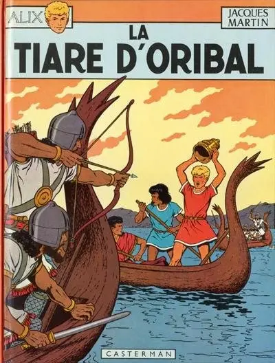 Couverture de l'album Alix Tome 4 La tiare d'Oribal