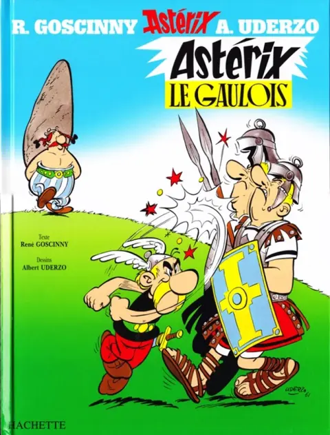 Couverture de l'album Astérix Tome 1 Astérix le Gaulois