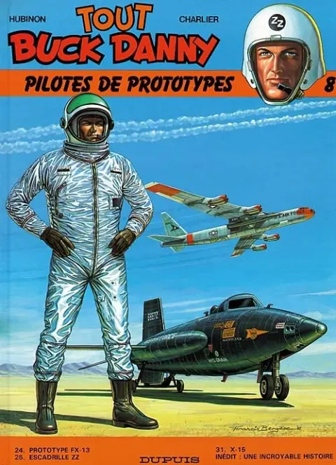 Couverture de l'album Tout Buck Danny Tome 8 Pilotes de prototypes