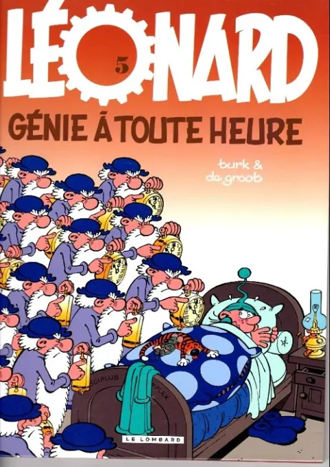 Couverture de l'album Léonard Tome 5 Génie à toute heure