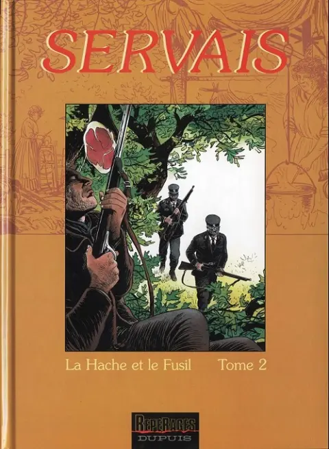 Couverture de l'album La Mémoire des arbres Tome 2 La hache et le fusil - Tome 2