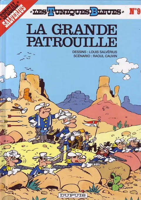 Couverture de l'album Les Tuniques Bleues Tome 9 La grande patrouille