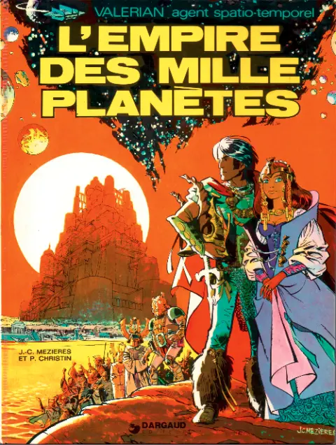Couverture de l'album Valérian Tome 2 L'empire des mille planètes