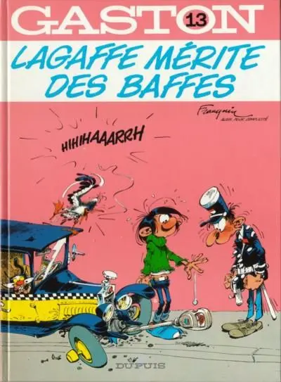Gaston Tome 13 Lagaffe mérite des baffes