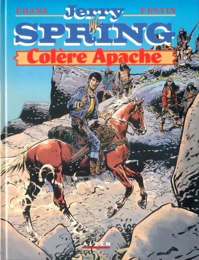Couverture de l'album Jerry Spring Tome 22 Colère Apache