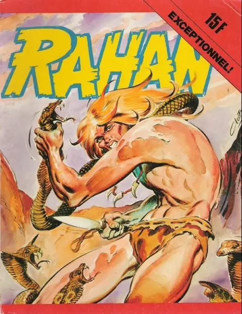 Rahan 1ère série Tomes 24, 25 et 26
