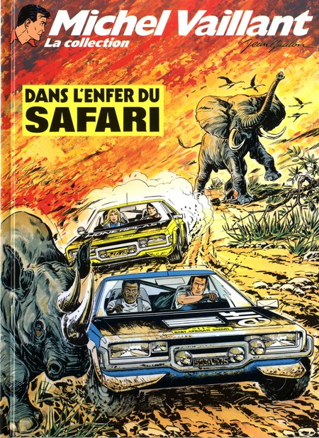 Couverture de l'album Michel Vaillant La Collection Tome 27 Dans l'enfer du safari