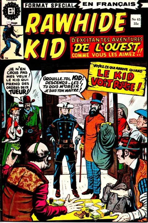 Rawhide Kid N° 45 Tueur aux 100 visages !