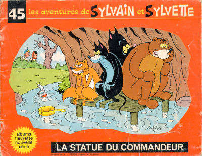 Couverture de l'album Sylvain et Sylvette Tome 45 La statue du commandeur