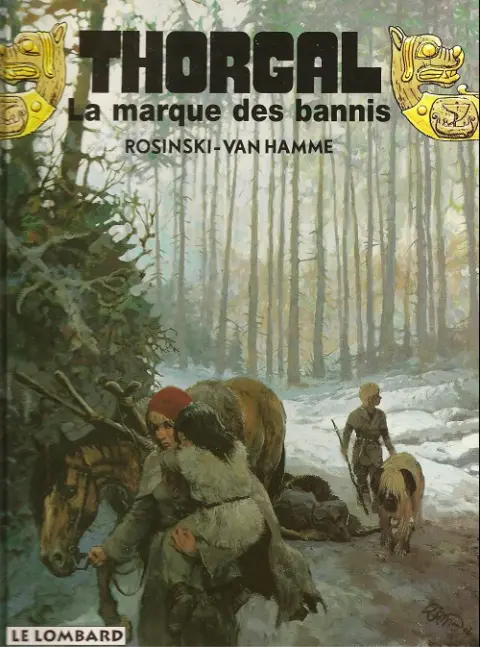 Couverture de l'album Thorgal Tome 20 La marque des bannis