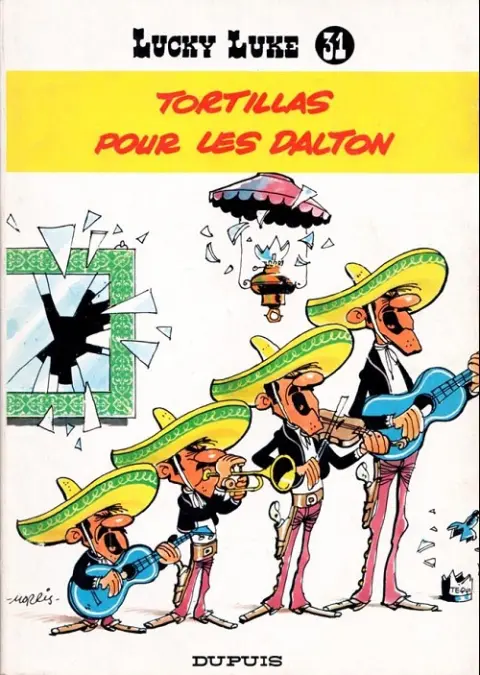 Couverture de l'album Lucky Luke Tome 31 Tortillas pour les Dalton
