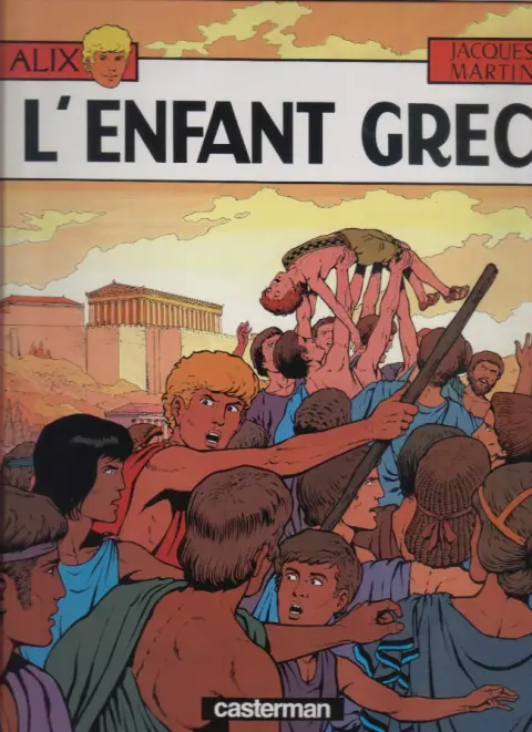 Couverture de l'album Alix Tome 15 L'enfant grec