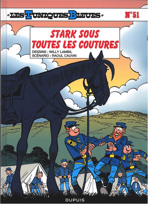 Couverture de l'album Les Tuniques Bleues Tome 51 Stark sous toutes les coutures