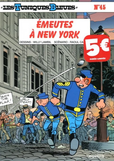 Les Tuniques Bleues Tome 45 Émeutes à New York