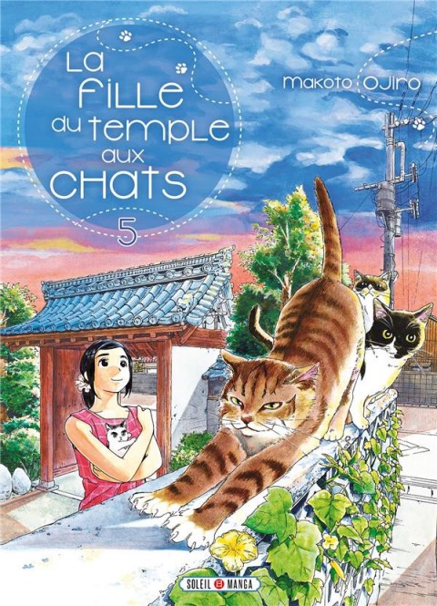 Couverture de l'album La Fille du temple aux chats 5