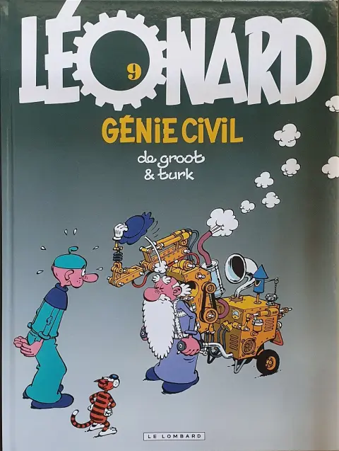 Couverture de l'album Léonard Tome 9 Génie civil