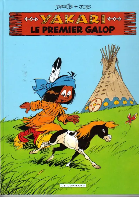 Couverture de l'album Yakari Tome 16 Le premier galop