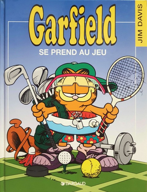 Couverture de l'album Garfield Tome 24 Garfield se prend au jeu