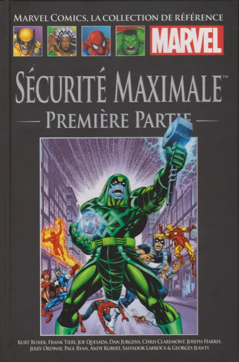 Marvel Comics - La collection de référence Tome 203 Sécurité Maximale : Première Partie