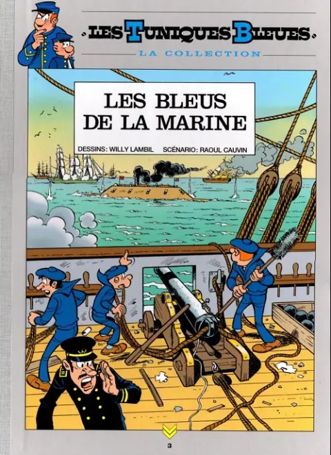 Les Tuniques Bleues La Collection (Hachette) Tome 3 Les bleus de la marine