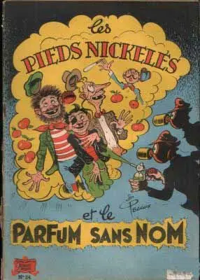 Couverture de l'album Les Pieds Nickelés Tome 24 Les Pieds Nickelés et le parfum sans nom