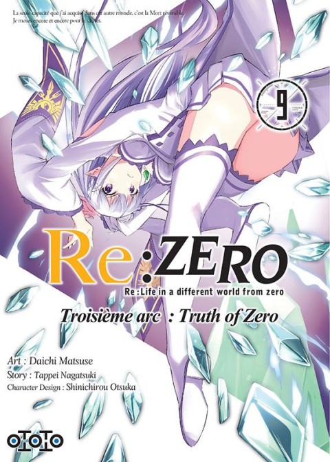 Couverture de l'album Re:Zero (Re : Life in a different world from zero) Troisième arc : Truth of Zero 9