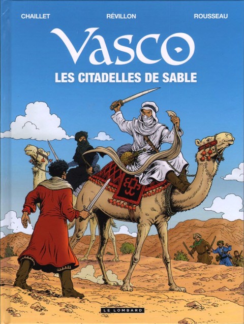 Couverture de l'album Vasco Tome 27 Les citadelles de sable
