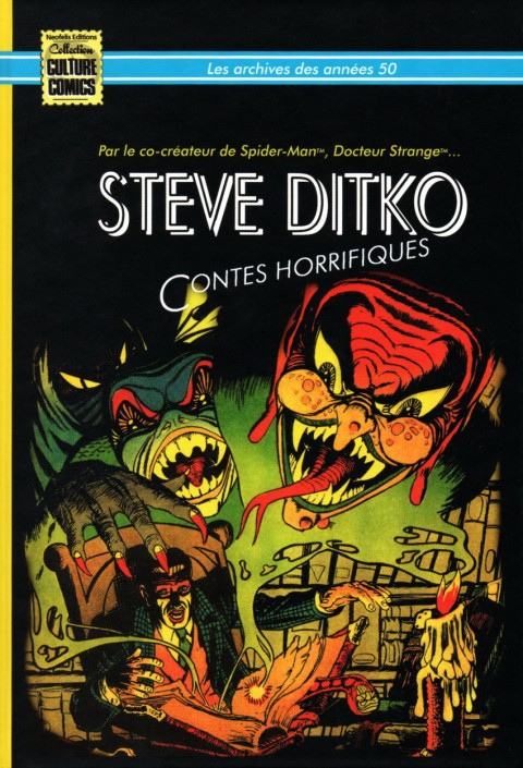 Couverture de l'album Steve Ditko - Les archives des années 50 3 Contes horrifiques 1954