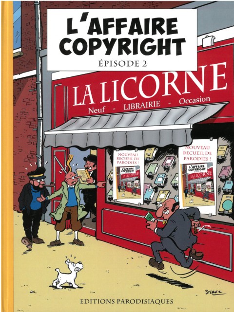 Tintin L'affaire copyright - épisode 2
