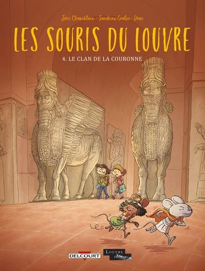 Couverture de l'album Les Souris du Louvre 4 Le clan de la couronne