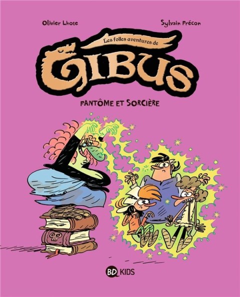 Couverture de l'album Gibus Tome 4 Fantôme et sorcière
