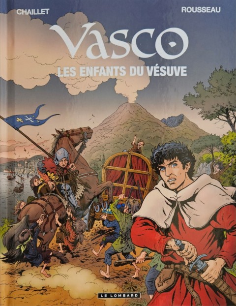 Couverture de l'album Vasco Tome 25 Les enfants du Vésuve