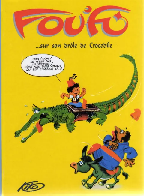 Foufi Collection pirate Tome 2 Foufi sur son drôle de crocodile
