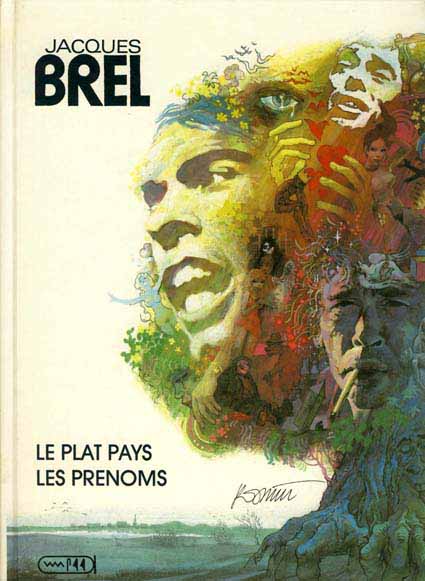 Couverture de l'album Jacques Brel Le Plat Pays - Les Prénoms