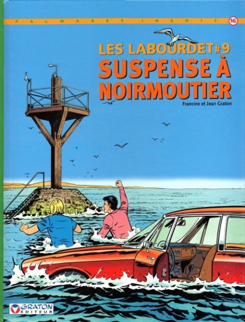Couverture de l'album Les Labourdet #9 Suspense à Noirmoutier