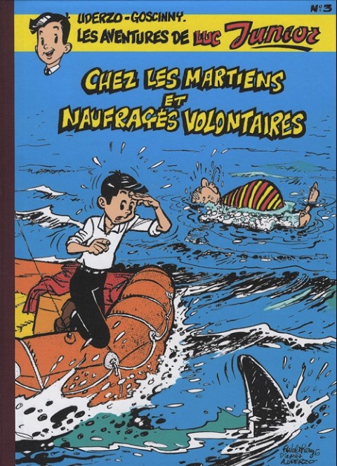 Couverture de l'album Luc Junior Tome 4 Chez les Martiens et naufragés volontaires